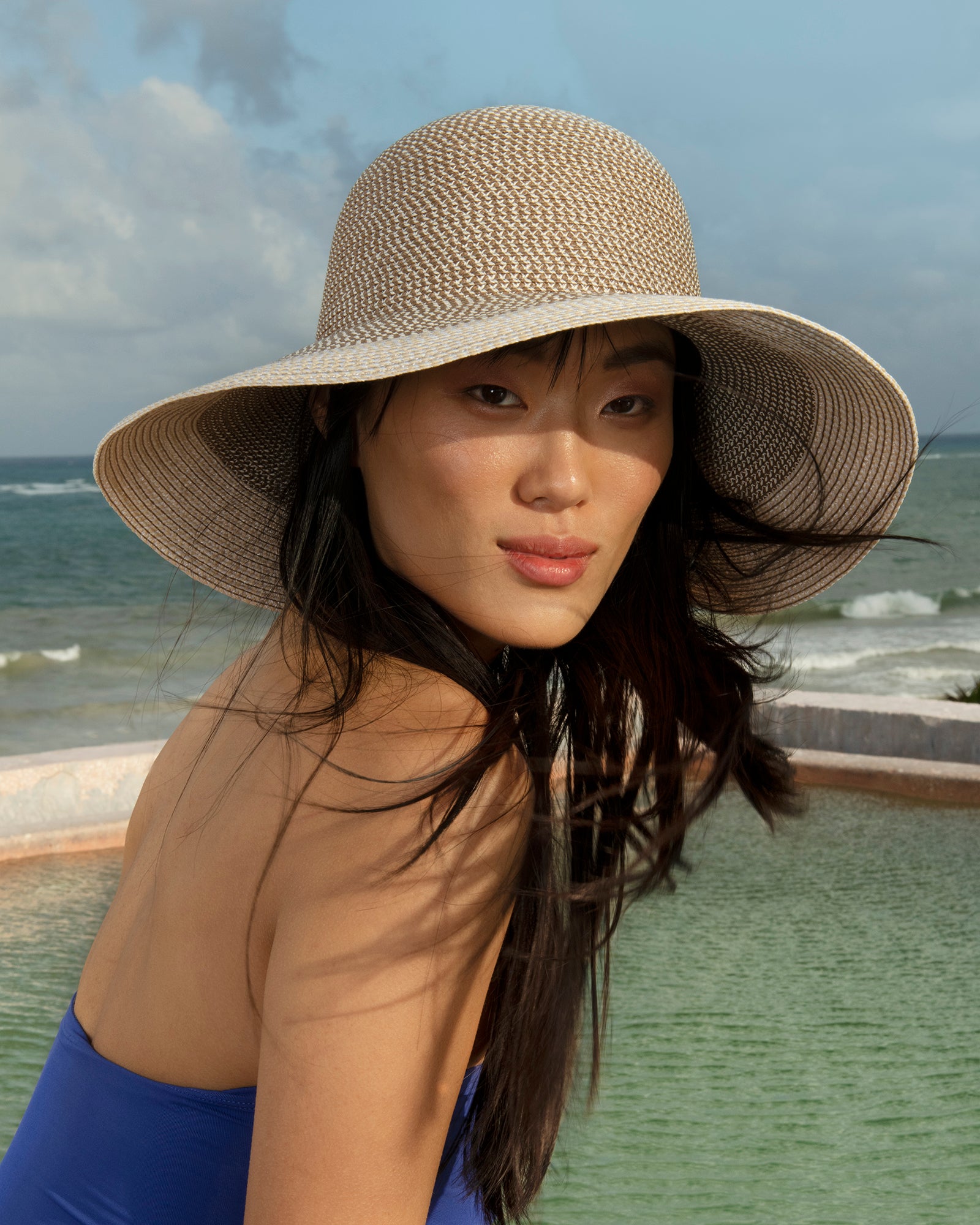 Francoise Straw Hat｜Vibrant Straw Sunhat | Eric Javits