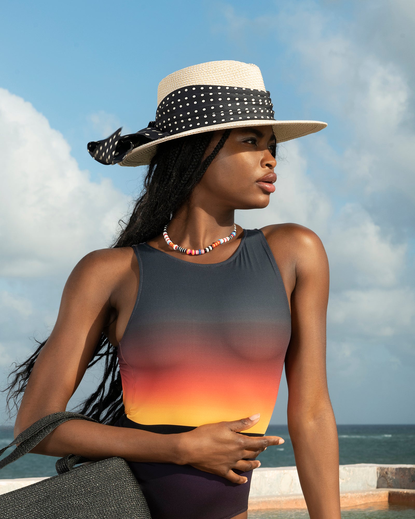 Marella Cream/Black Dot Eric Javits