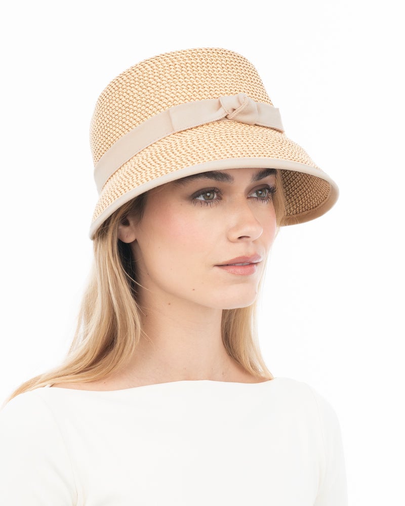 Pamie Visor Peanut Eric Javits