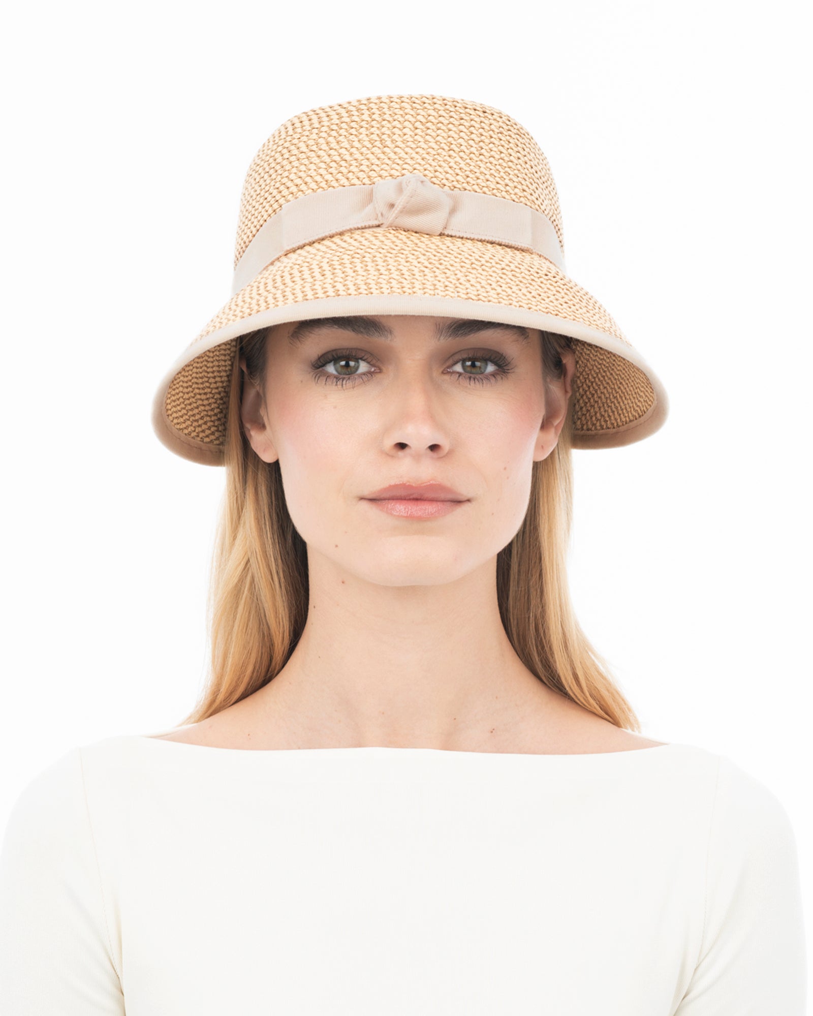 Pamie Visor Peanut Eric Javits