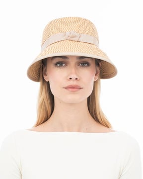 Pamie Visor Peanut Eric Javits