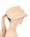 Pamie Visor Peanut Eric Javits