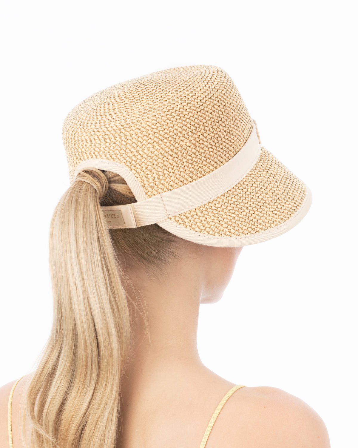 Pamie Visor Peanut Eric Javits