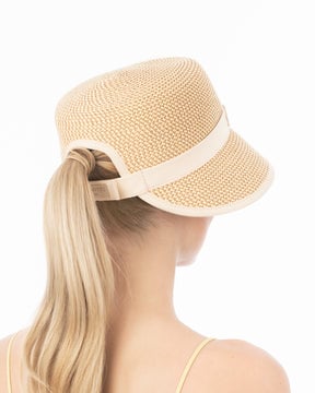 Pamie Visor Peanut Eric Javits