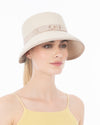 Pamie Visor White Mix Eric Javits