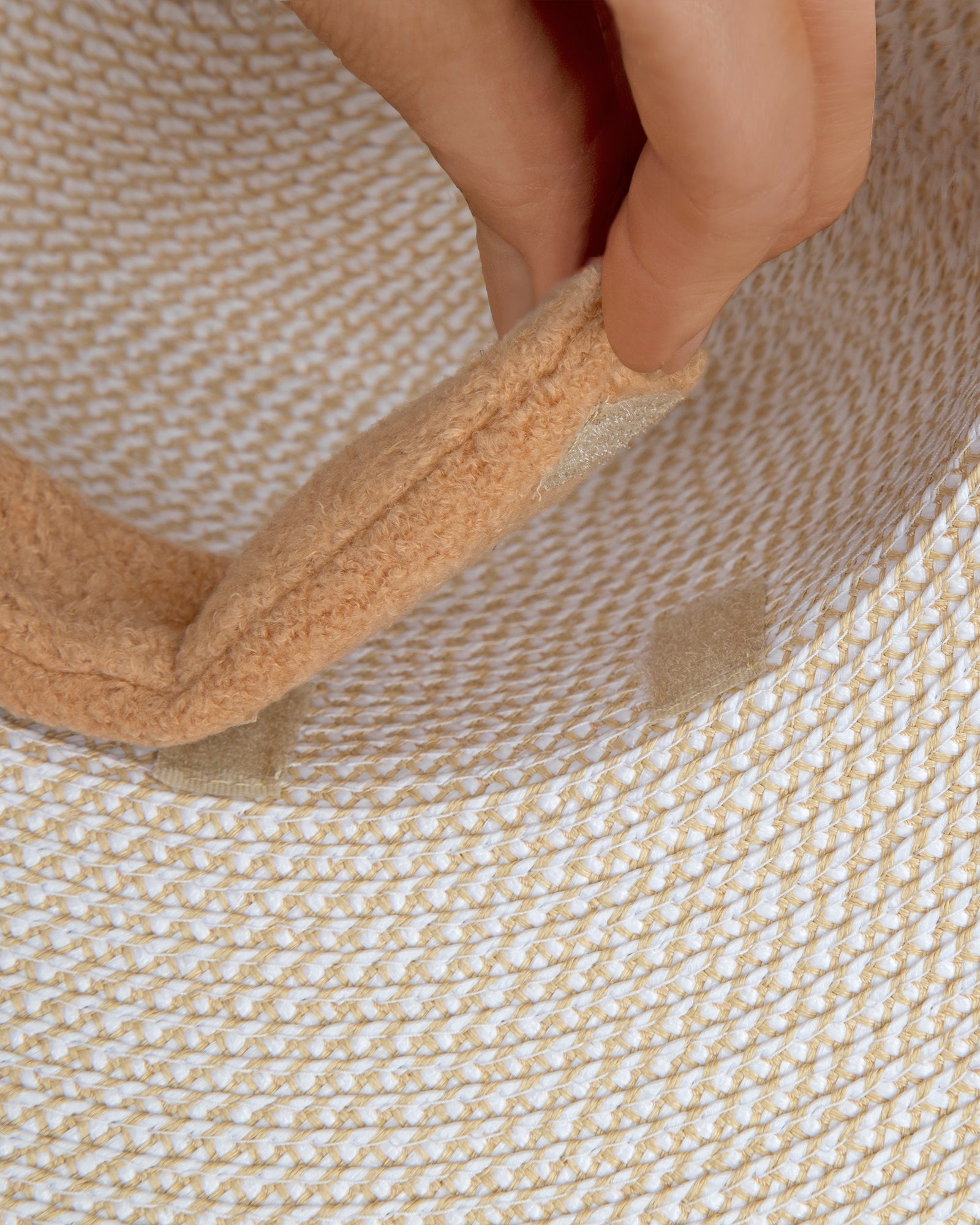 Pamie Visor White Mix Eric Javits