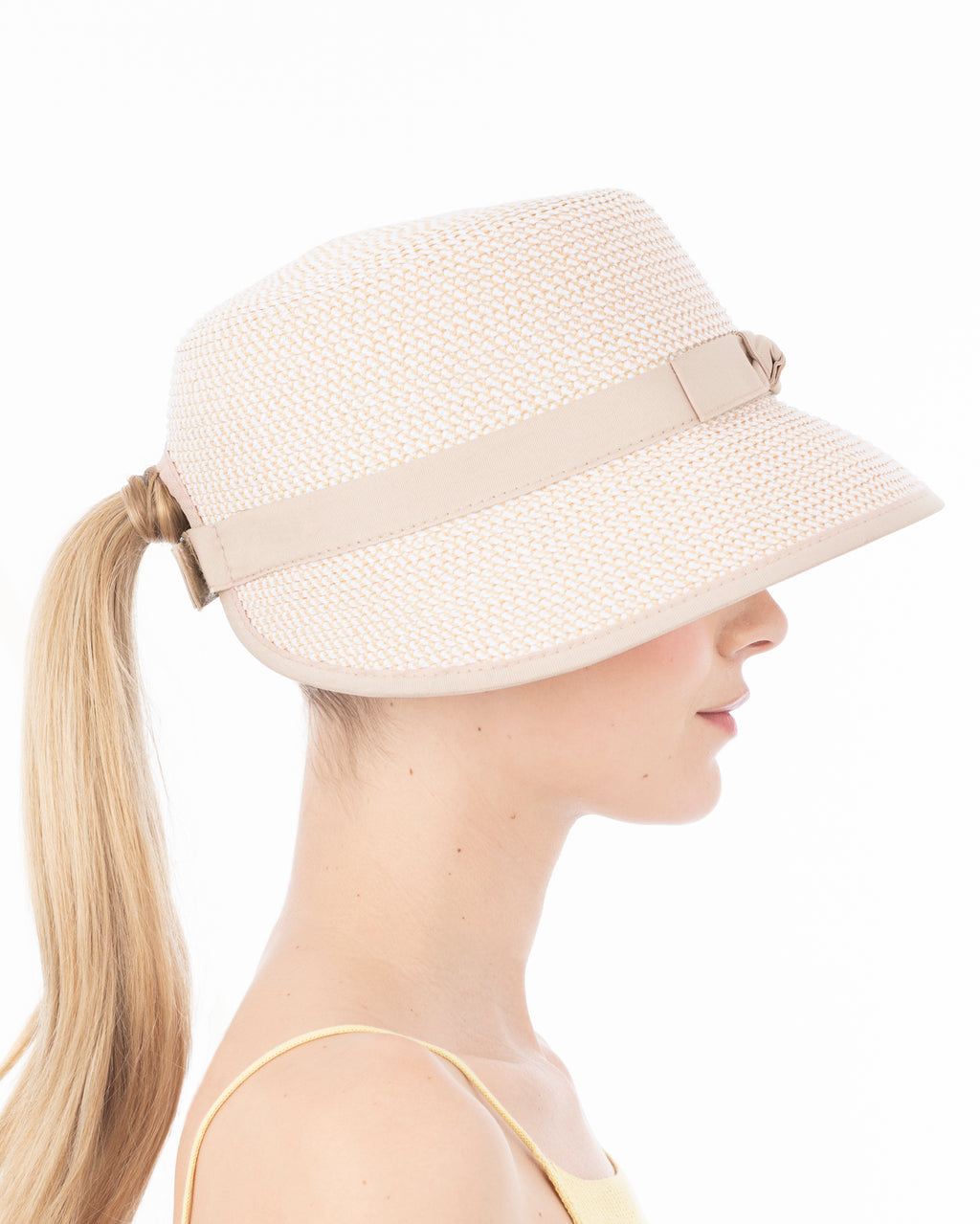 Pamie Visor White Mix Eric Javits