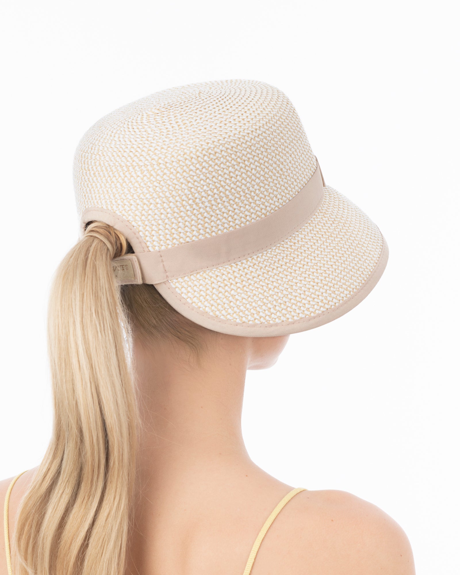 Pamie Visor White Mix Eric Javits
