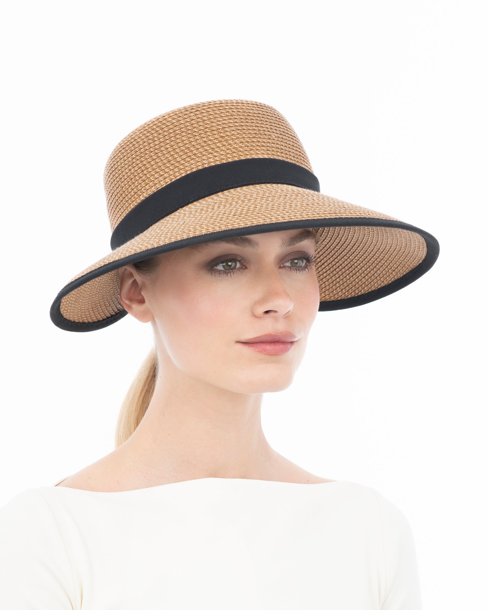 Sunbust Visor I Straw Hat UPF 50+ | Eric Javits