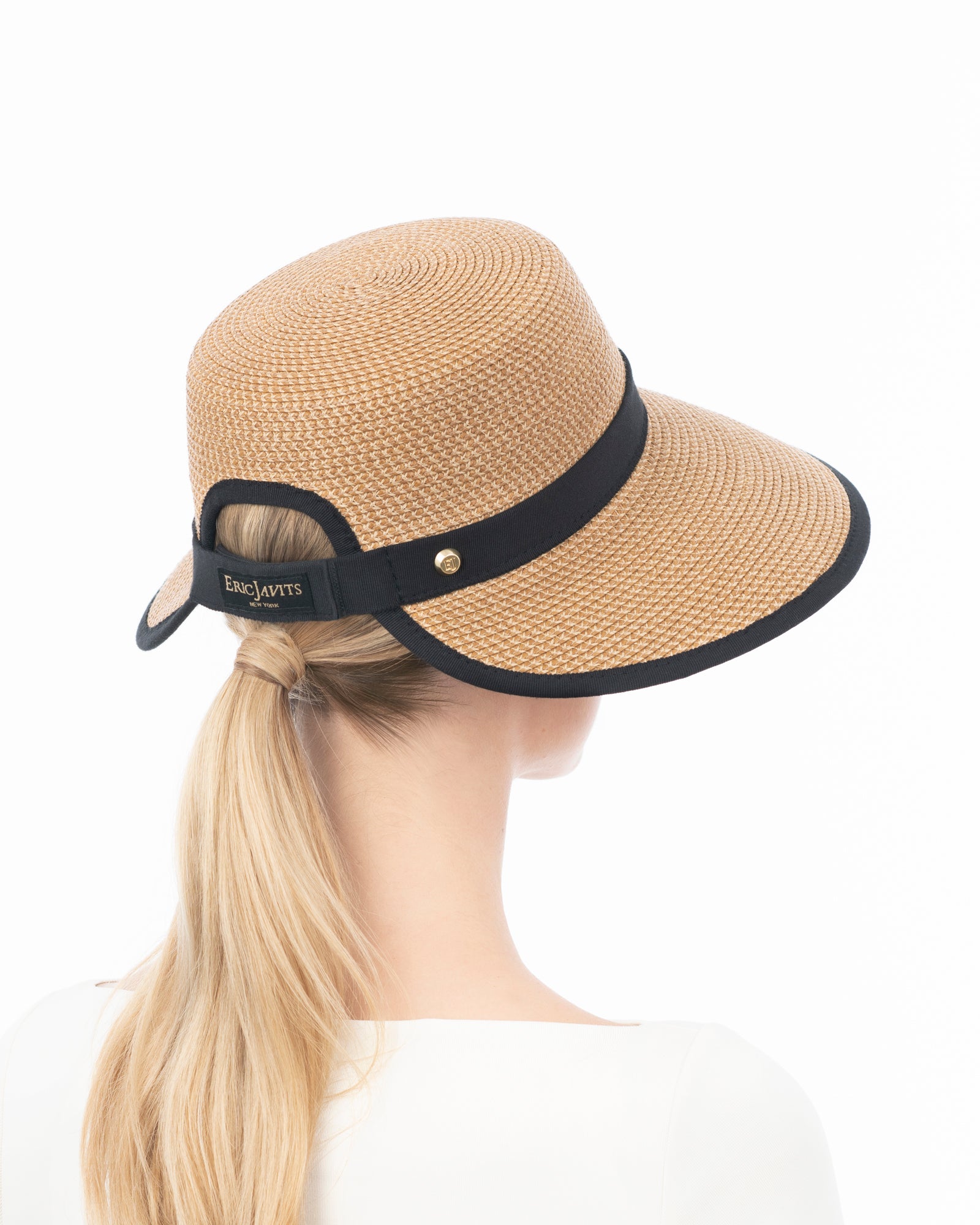 Sunbust Visor I Straw Hat UPF 50+ | Eric Javits