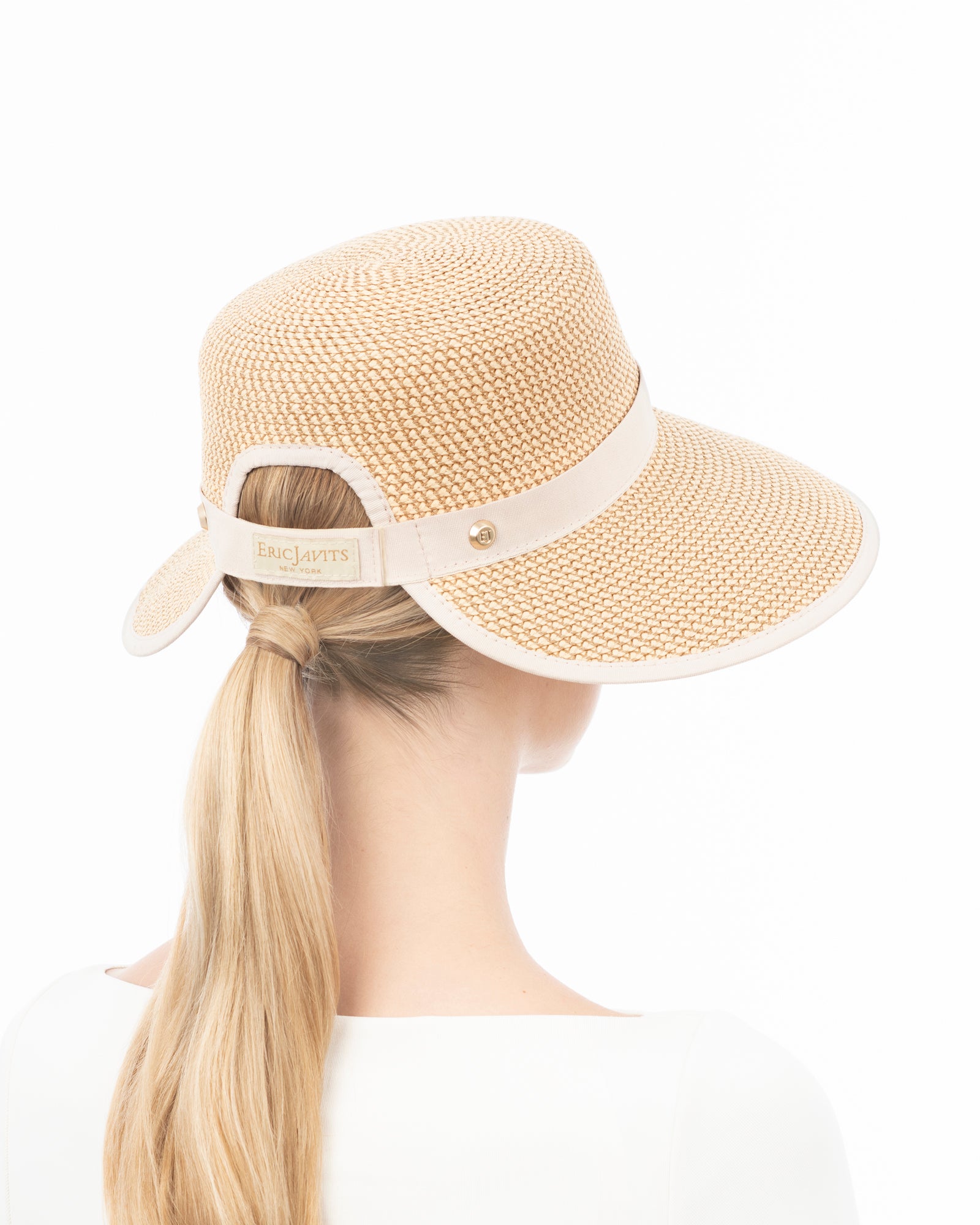 Sunbust Visor I Straw Hat UPF 50+ | Eric Javits