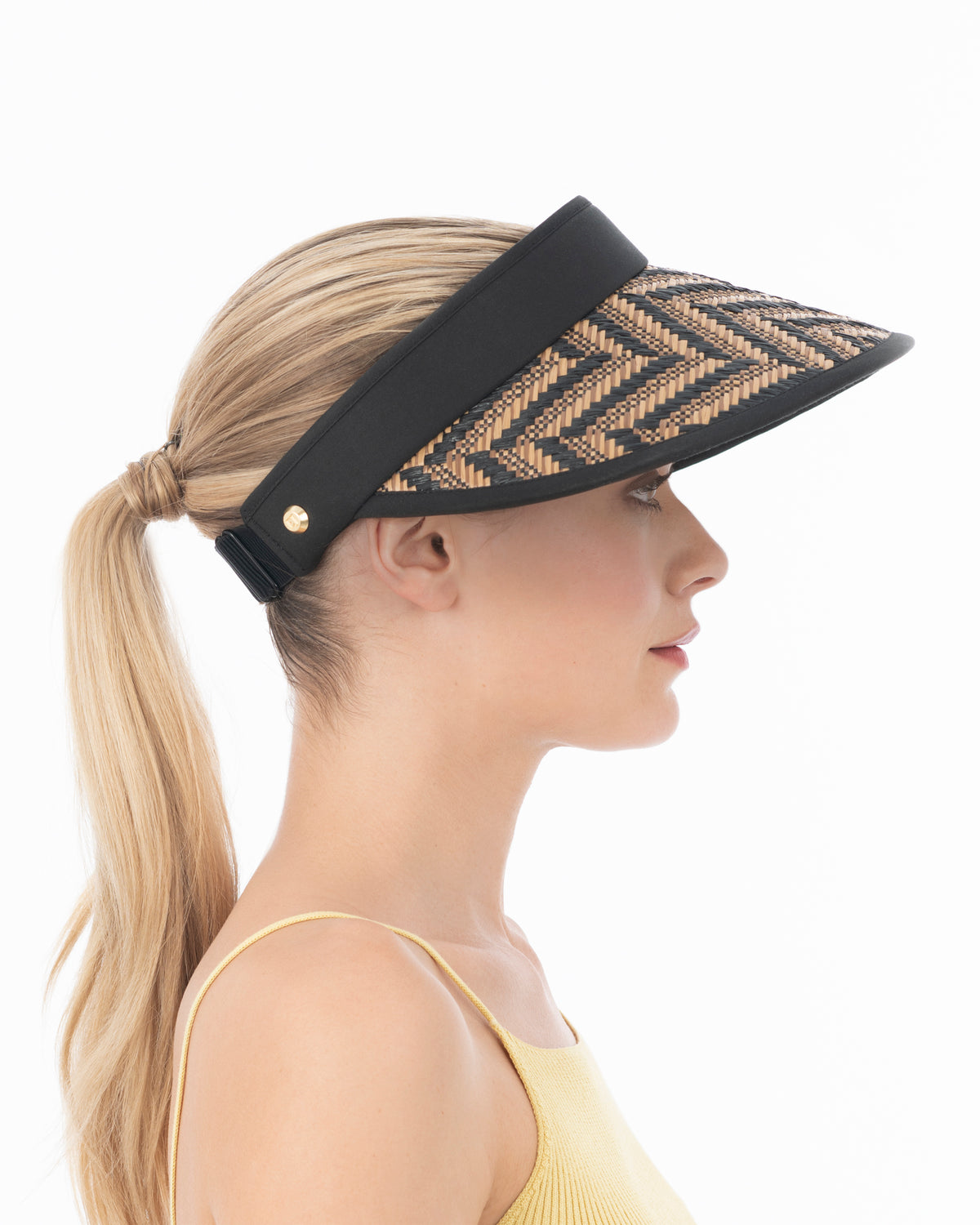 Palmoway Visor Black Mix Eric Javits