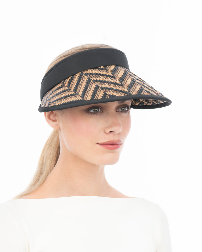 Palmoway Visor Black Mix Eric Javits