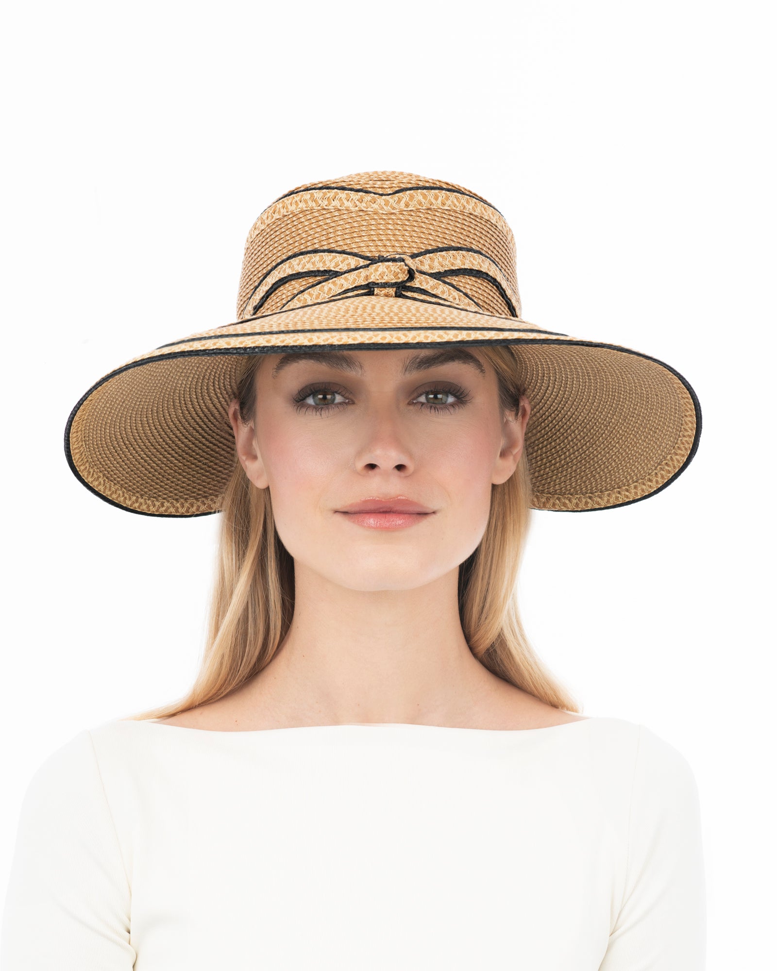 Bowtastic I Women's Sun Visor with UPF 50+ | Eric Javits