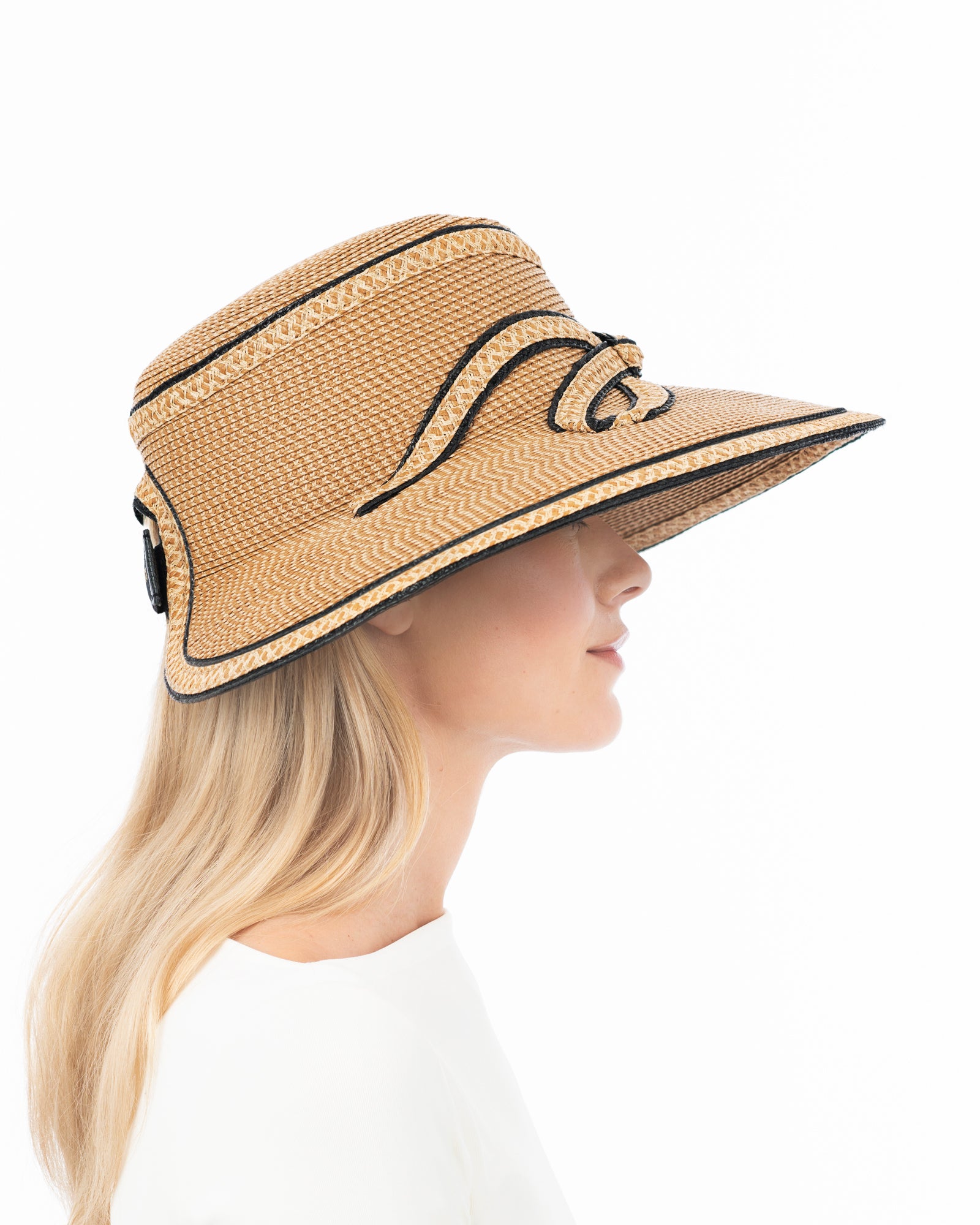 Bowtastic I Women's Sun Visor with UPF 50+ | Eric Javits