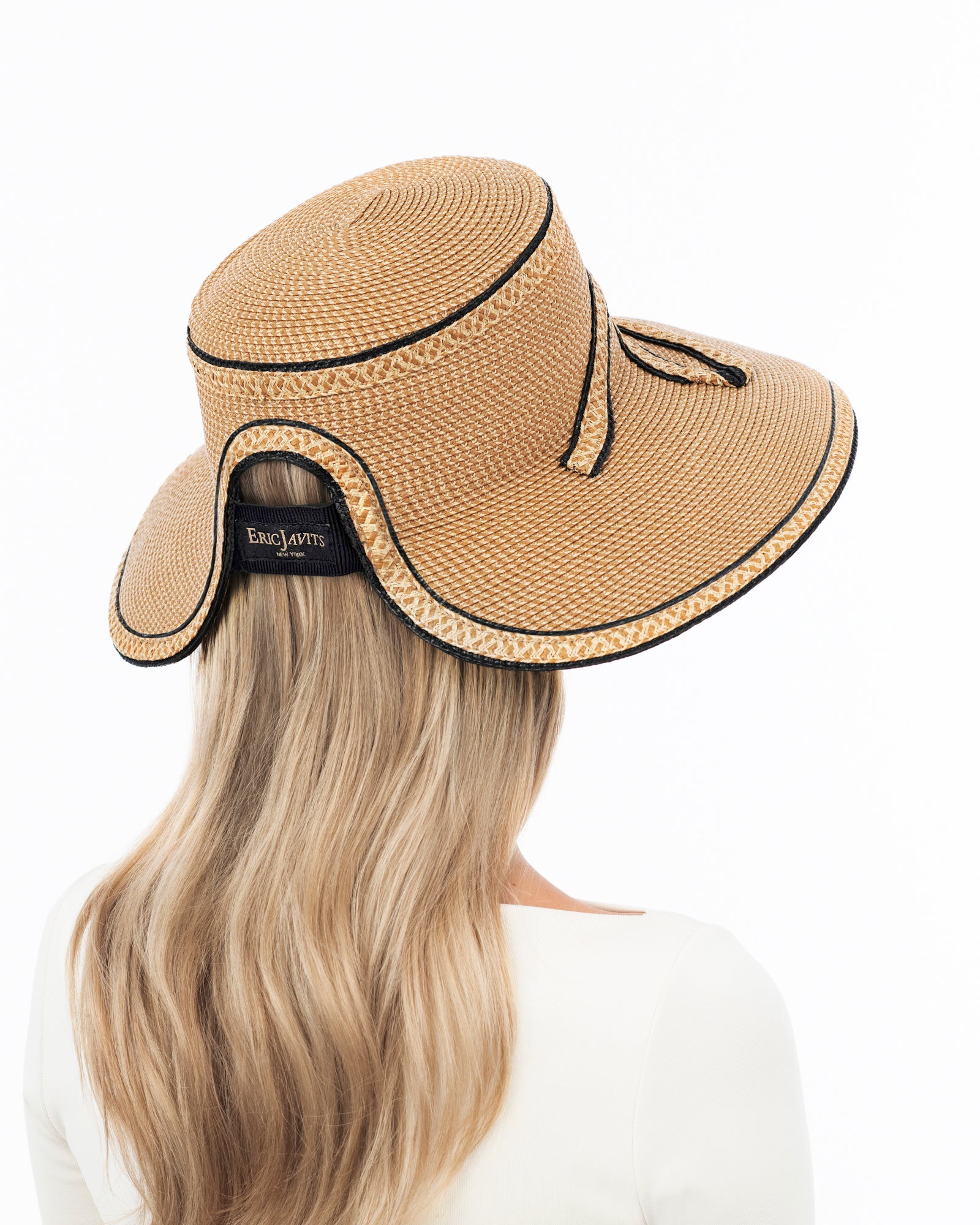 Bowtastic I Women's Sun Visor with UPF 50+ | Eric Javits