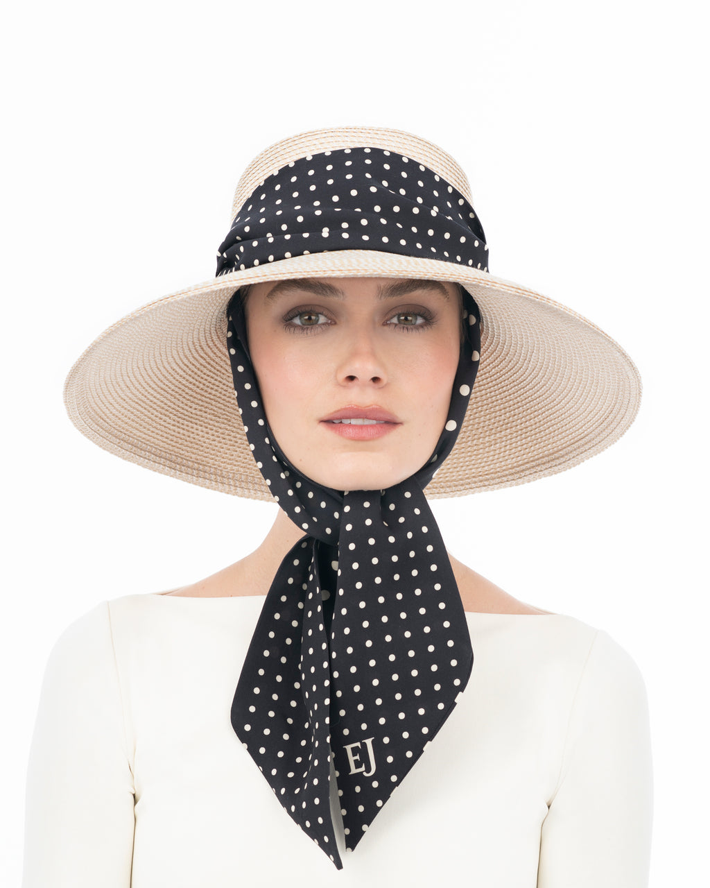 Twillybilly Cream/Black Dot Eric Javits
