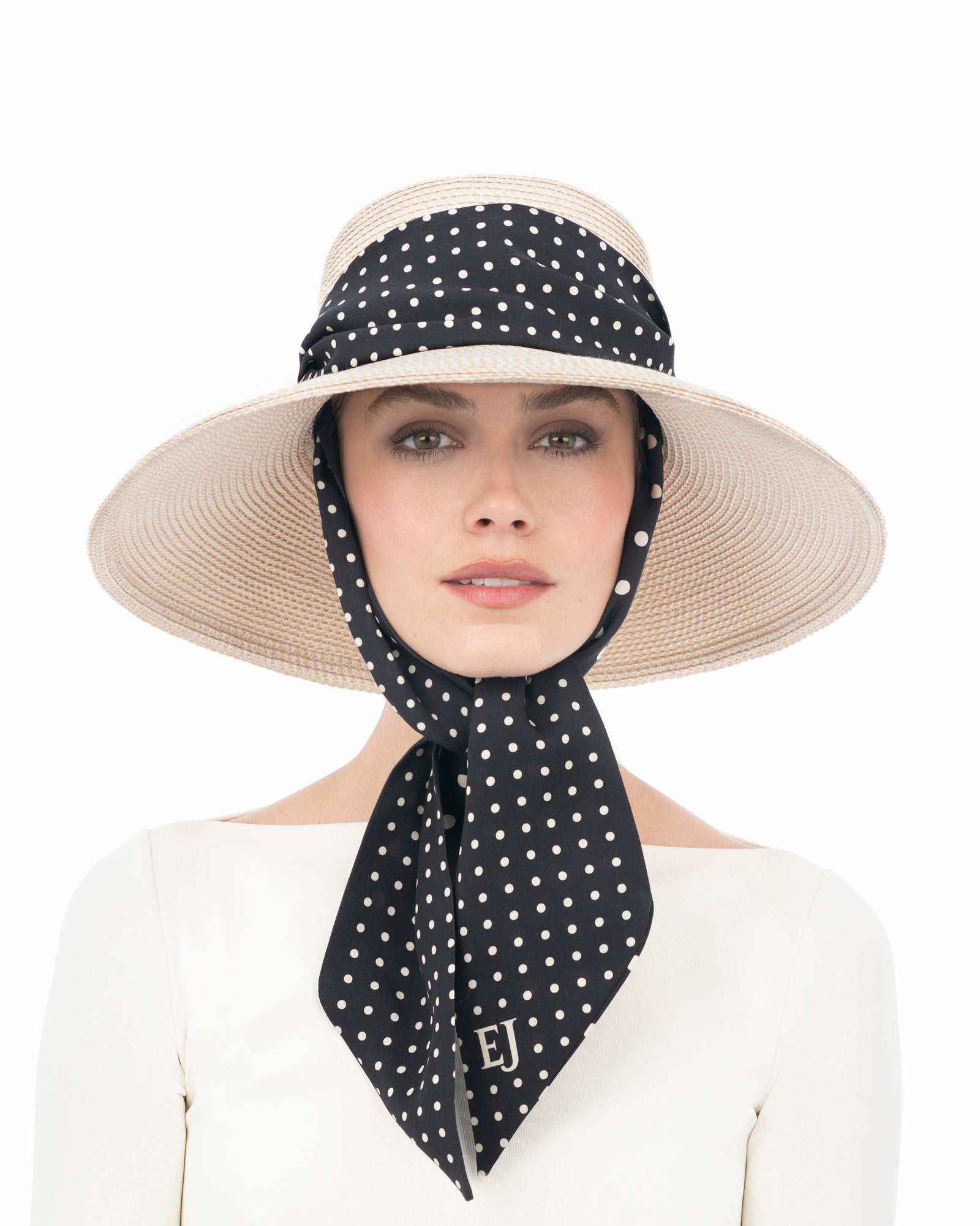 Twillybilly Cream/Black Dot Eric Javits