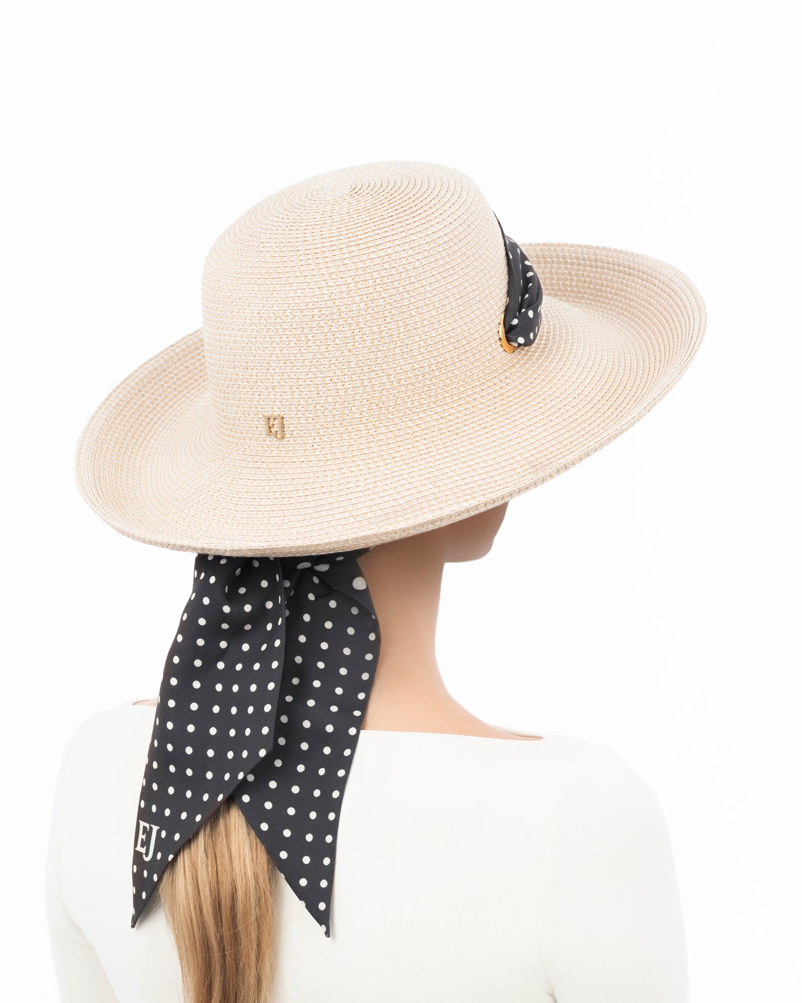 Twillybilly Cream/Black Dot Eric Javits