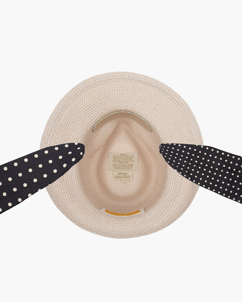 Twilly Classic Cream/Black Dot Eric Javits