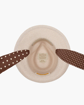 Twilly Classic Cream/Chocolate Dot Eric Javits