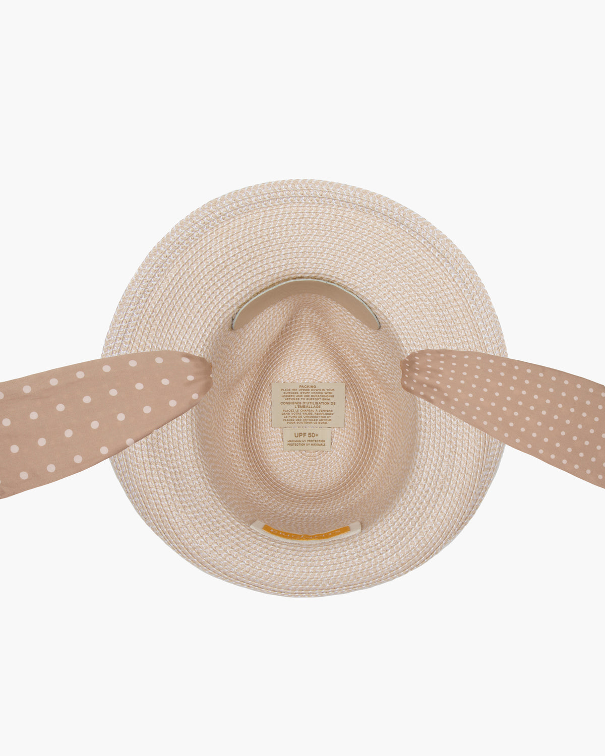 Twilly Classic Cream/Peanut Dot Eric JavitsTwilly Classic Cream/Peanut Dot Eric Javits