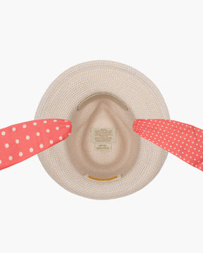 Twilly Classic Cream/Pink Dot Eric Javits