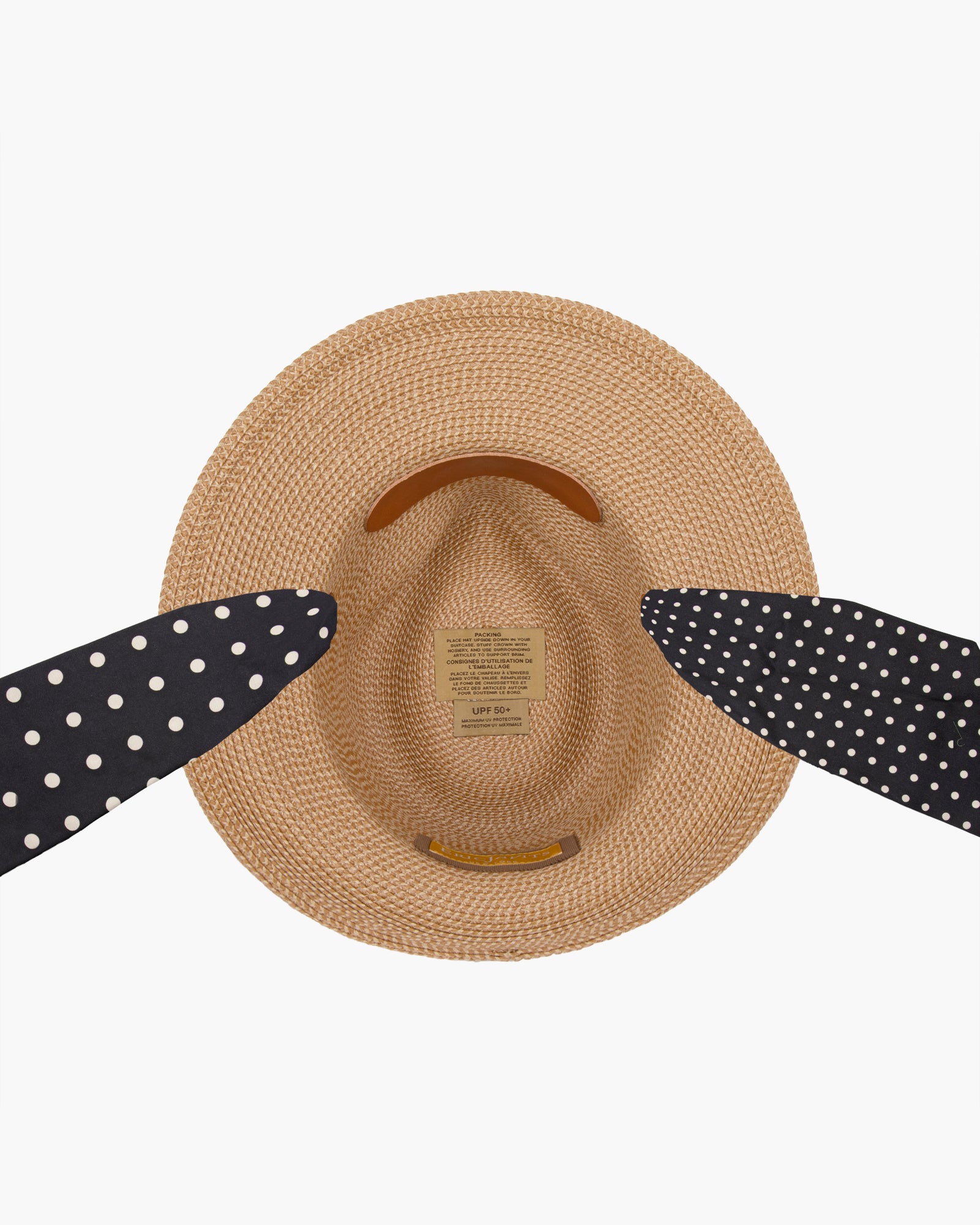 Twilly Classic Natural/Black Dot Eric Javits