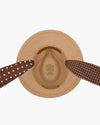 Twilly Classic Natural/Chocolate Dot Eric Javits