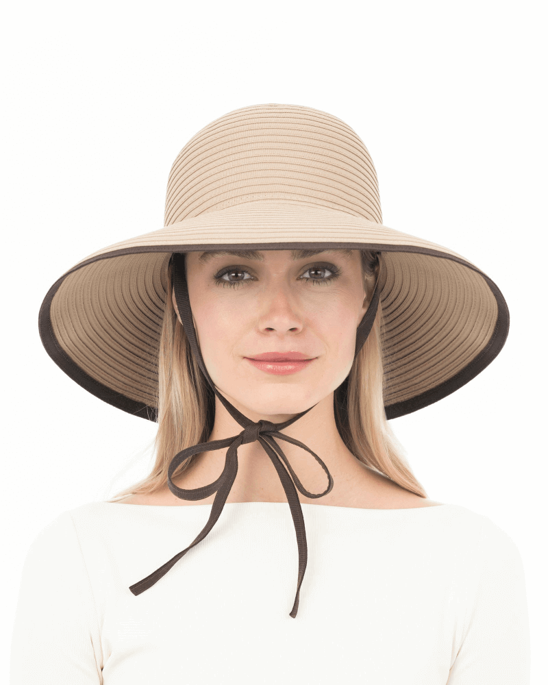 Ribbon Skimmer Khaki Mix Eric Javits