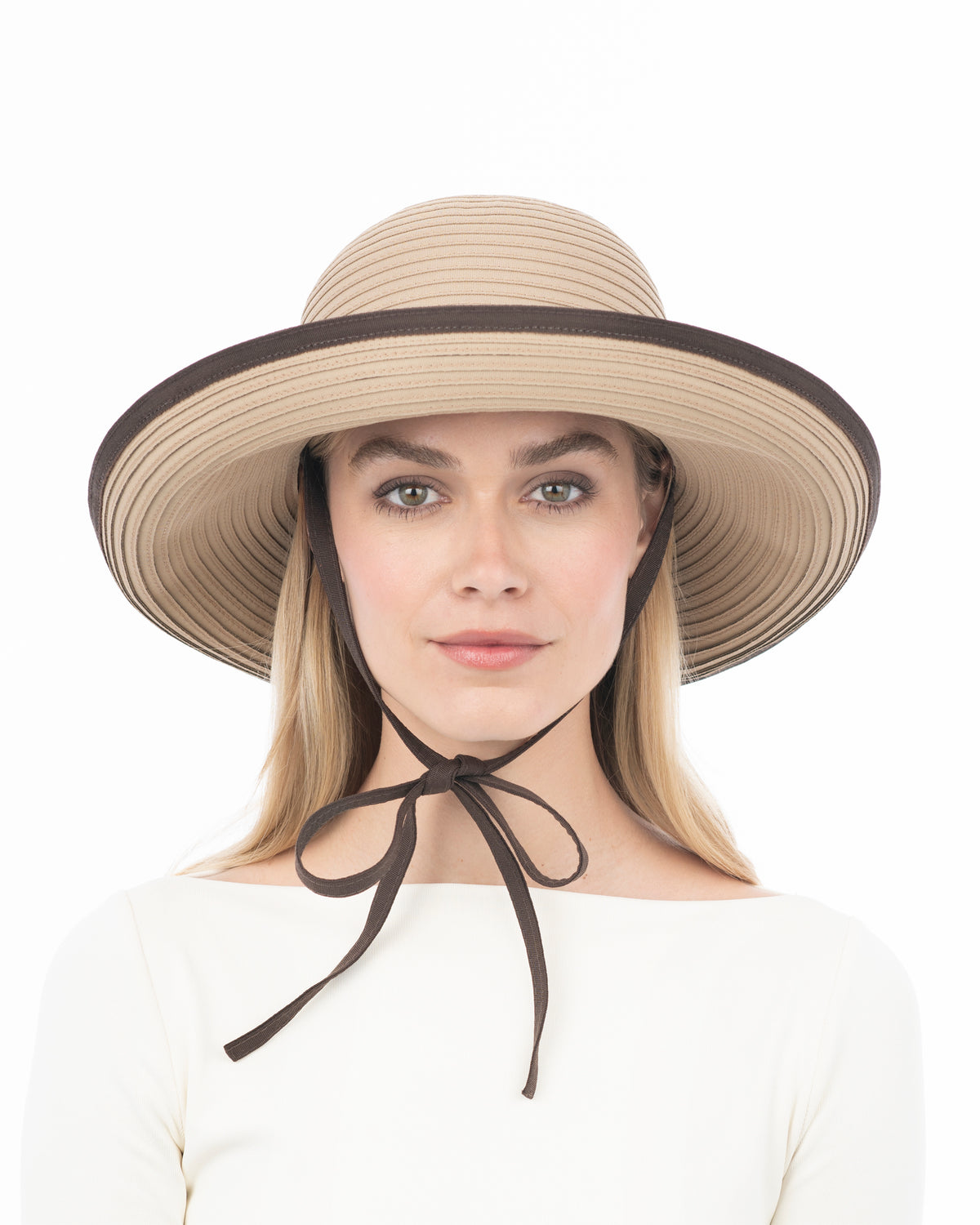 Ribbon Skimmer Khaki Mix Eric Javits