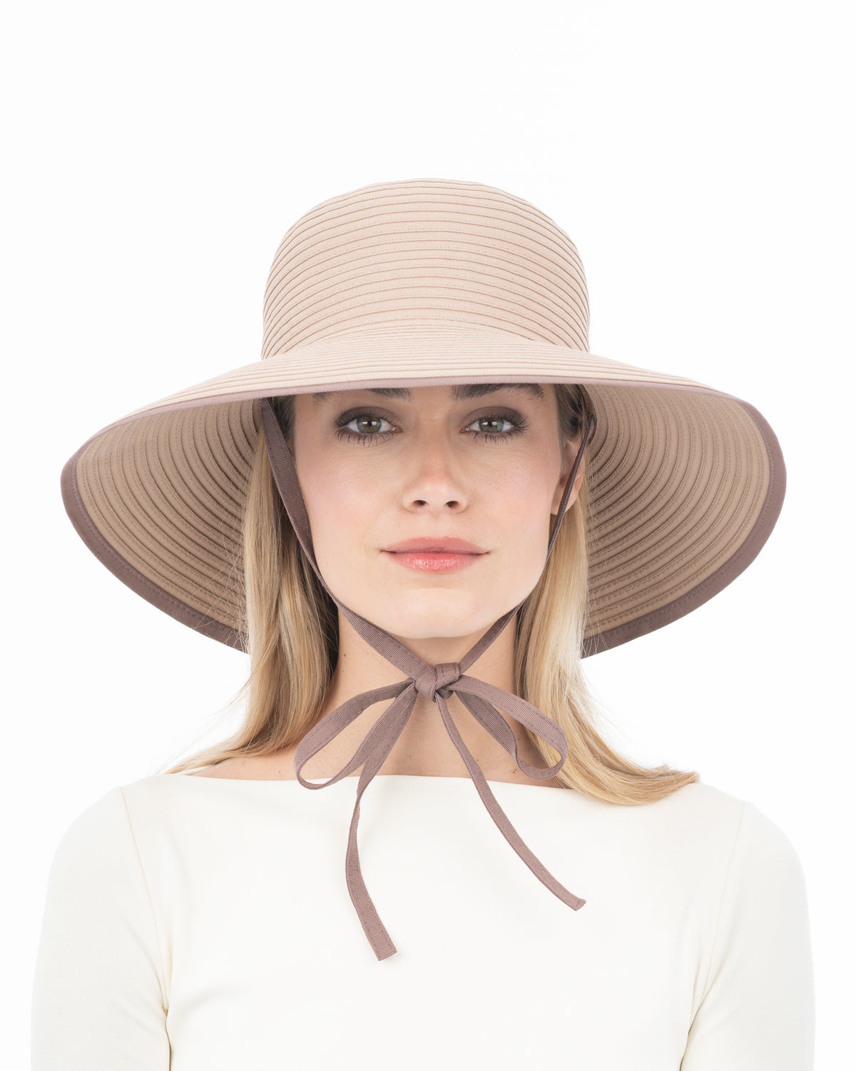 Ribbon Skimmer Taupe Mix Eric Javits