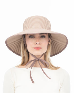 Ribbon Skimmer Taupe Mix Eric Javits