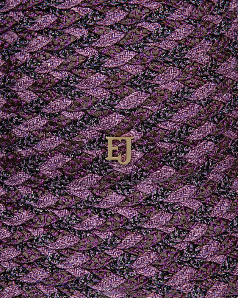 Woven Pith Mauve Mix Eric Javits