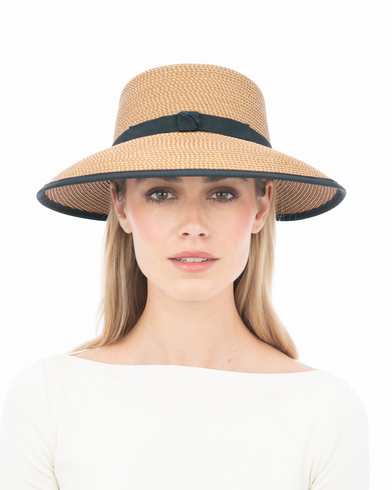 Squishee Cap Natural/Black Eric Javits