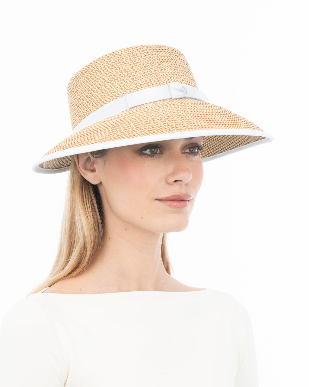 Squishee Cap Peanut/White Eric Javits