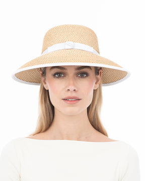Squishee Cap Peanut/White Eric Javits
