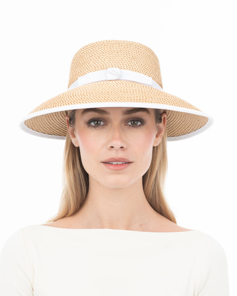 Squishee Cap Peanut/White Eric Javits