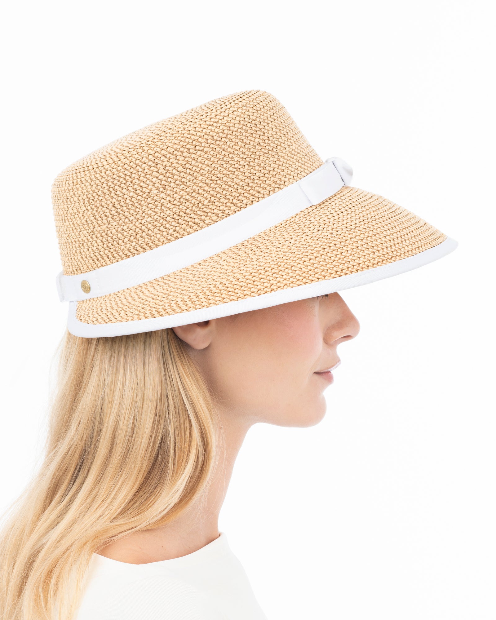 Squishee Cap Peanut/White Eric Javits