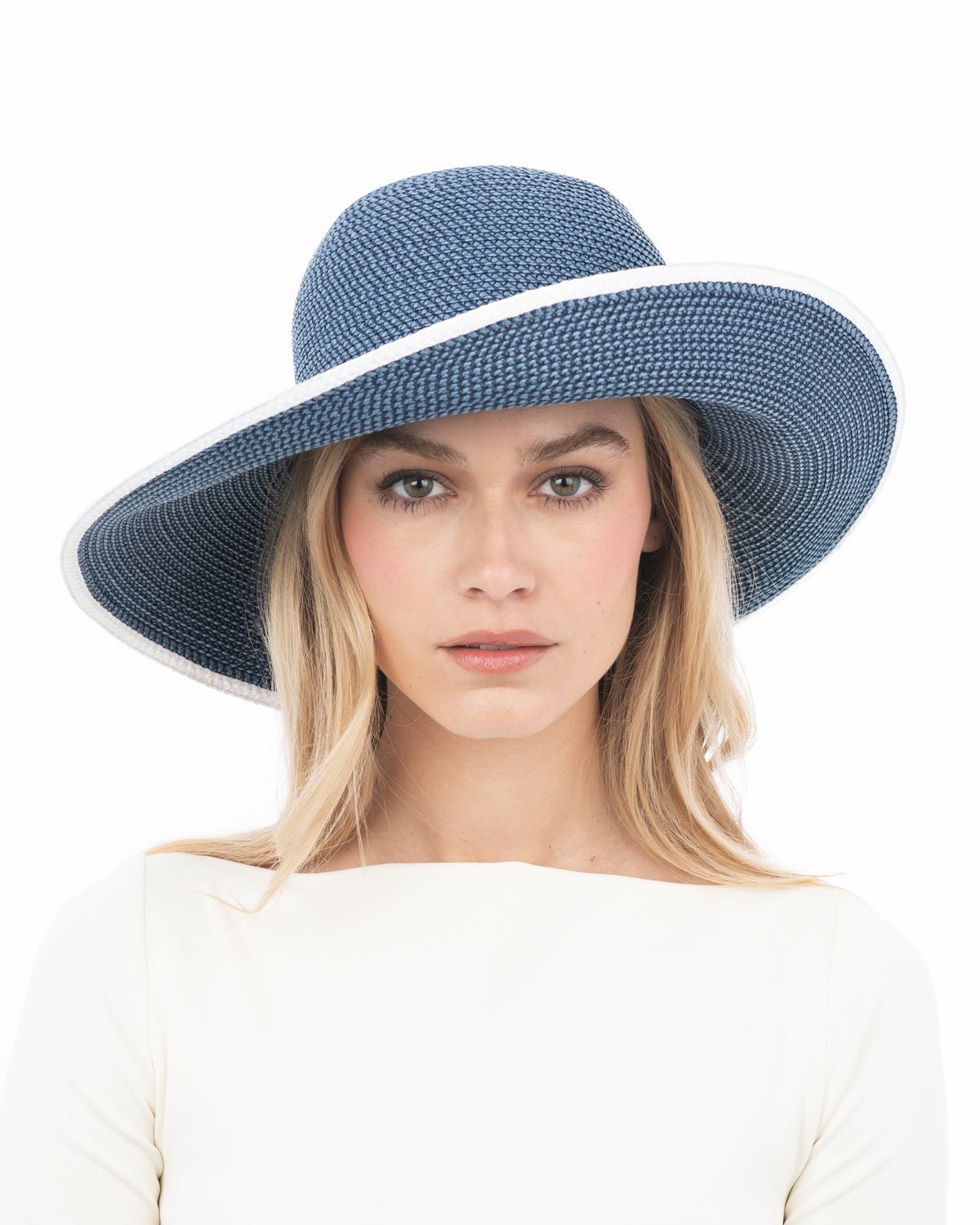 Hampton Indigo/White Eric Javits