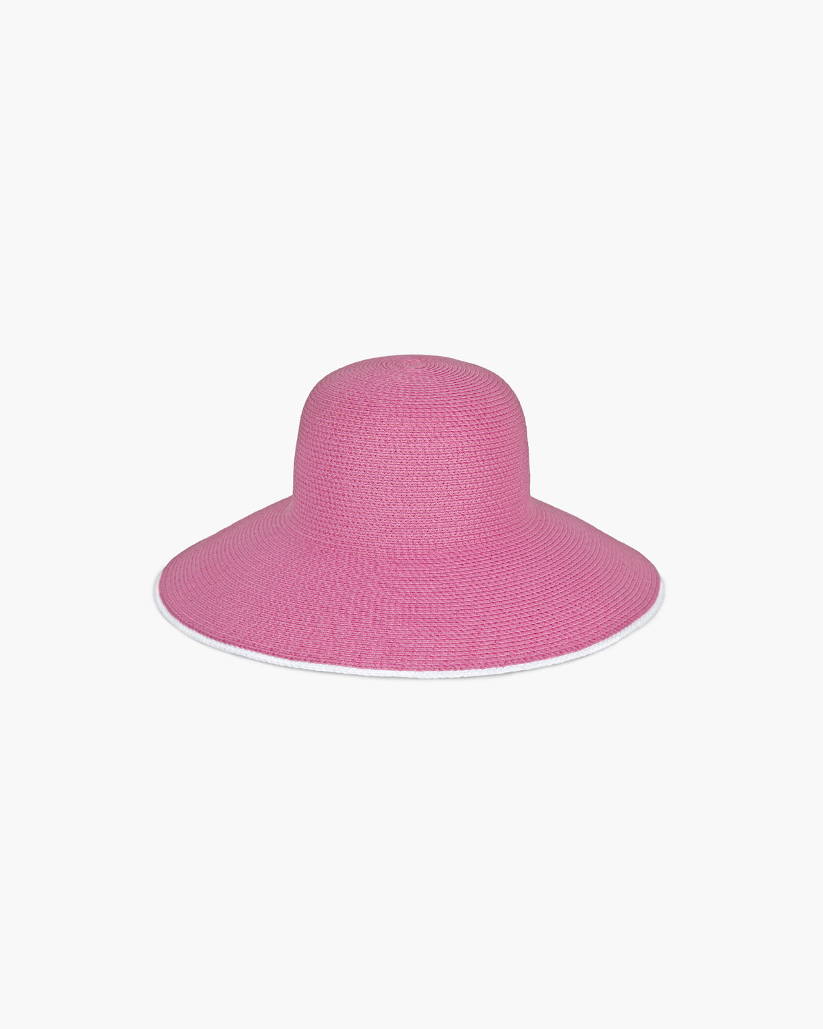 Eric Javits Women\'s Hampton Straw Packable Sun Hat Blush Pink UPF 50+ SS26_13804_HAMPTON_TERRACOTTA_  main image 2