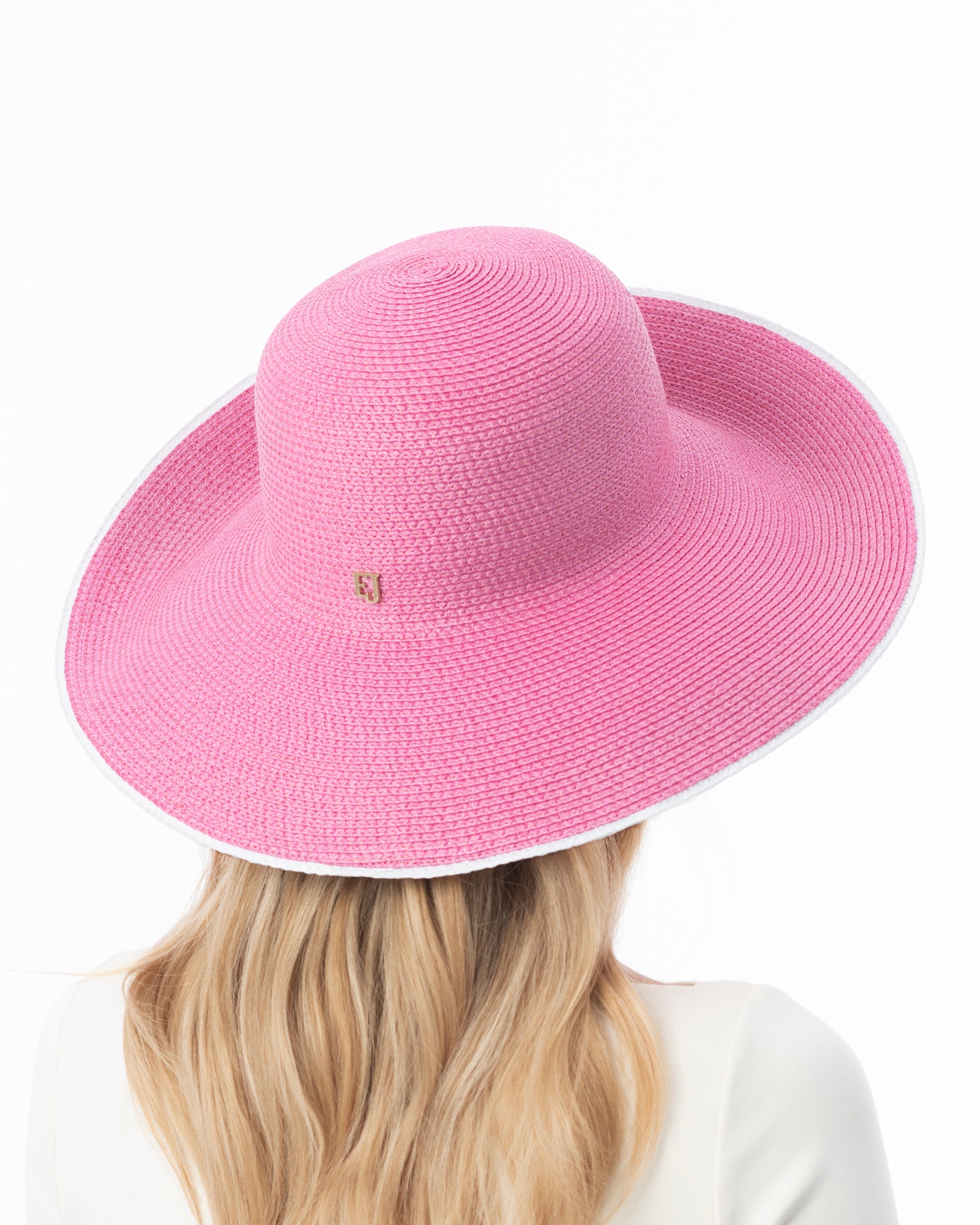 Hampton Raspberry/White Eric Javits