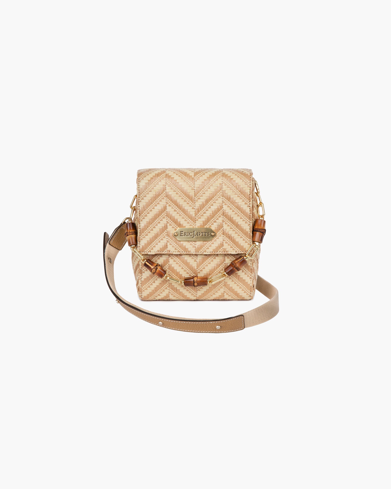 Portofino | Bamboo Chain handle | Straw | Eric Javits