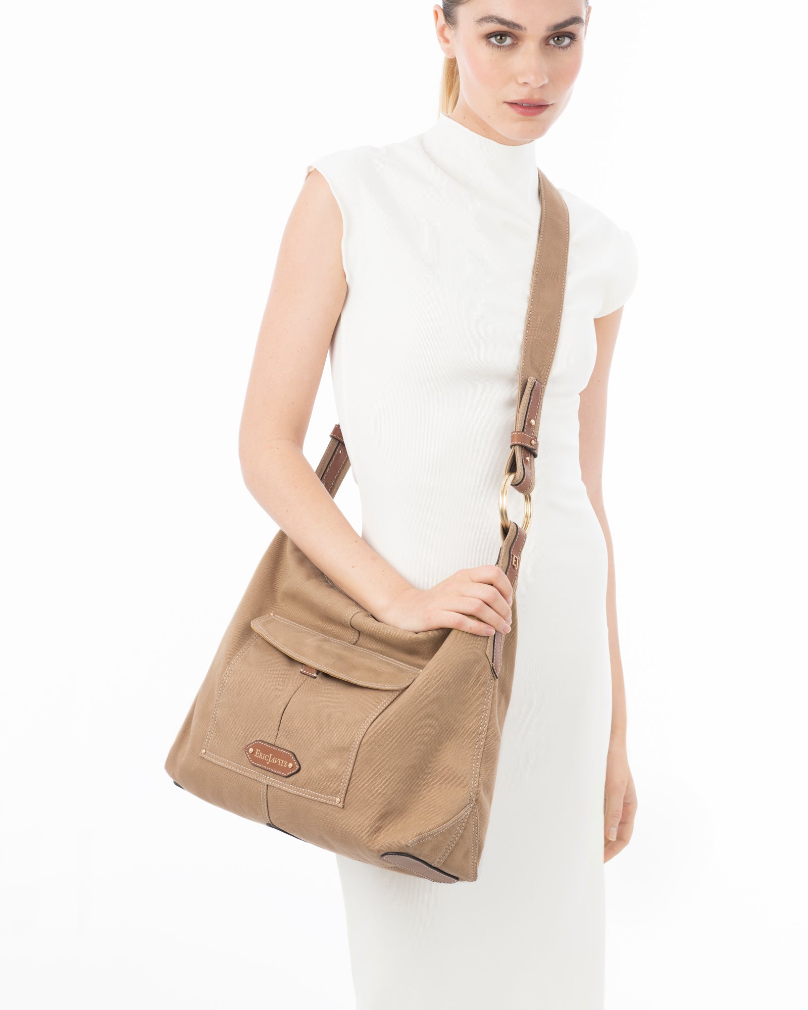 Cargo Hobo Khaki Eric Javits