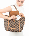Verona bag Black Mix Eric Javits