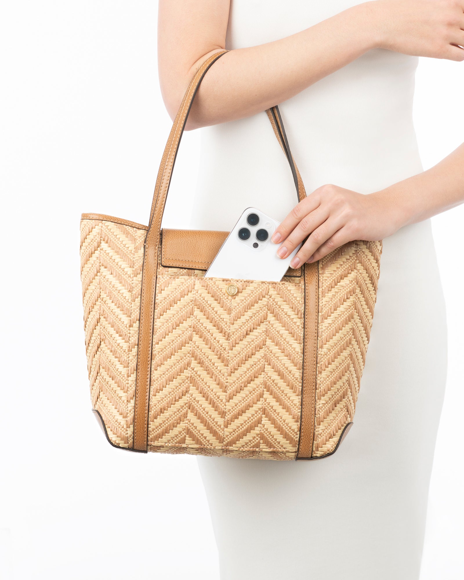 Verona bag Peanut Eric Javits