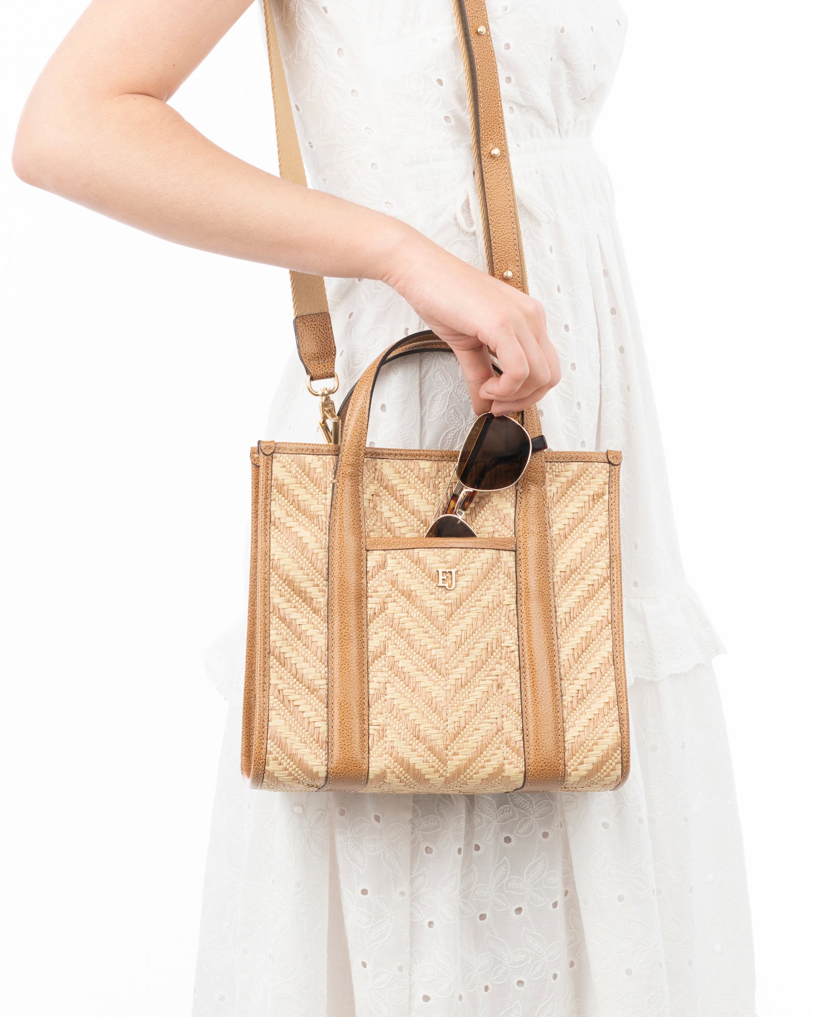 Toto Raffia Peanut Eric Javits