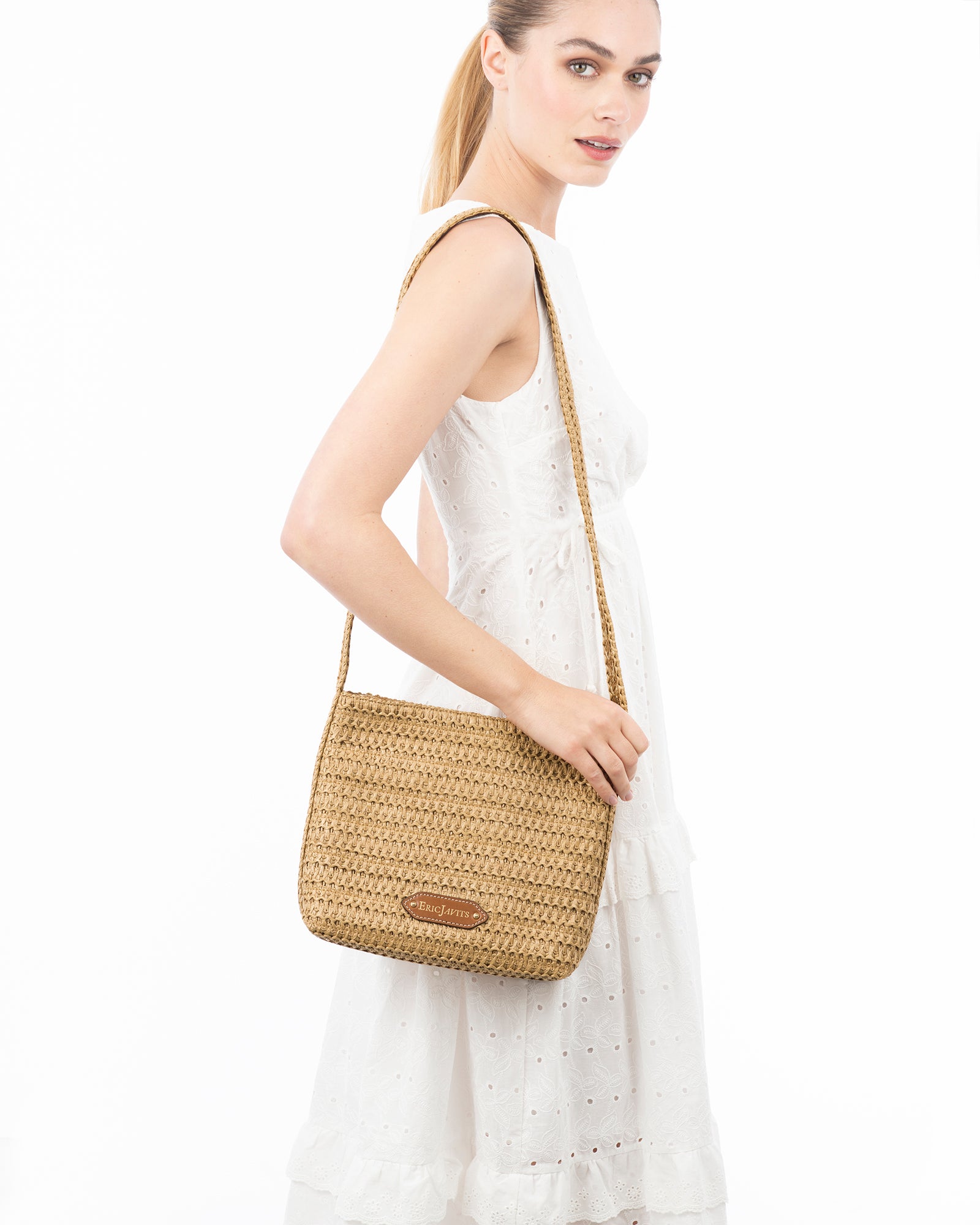 Lil Koko Raffia Bag I Durable Crossbody Tote | Eric Javits