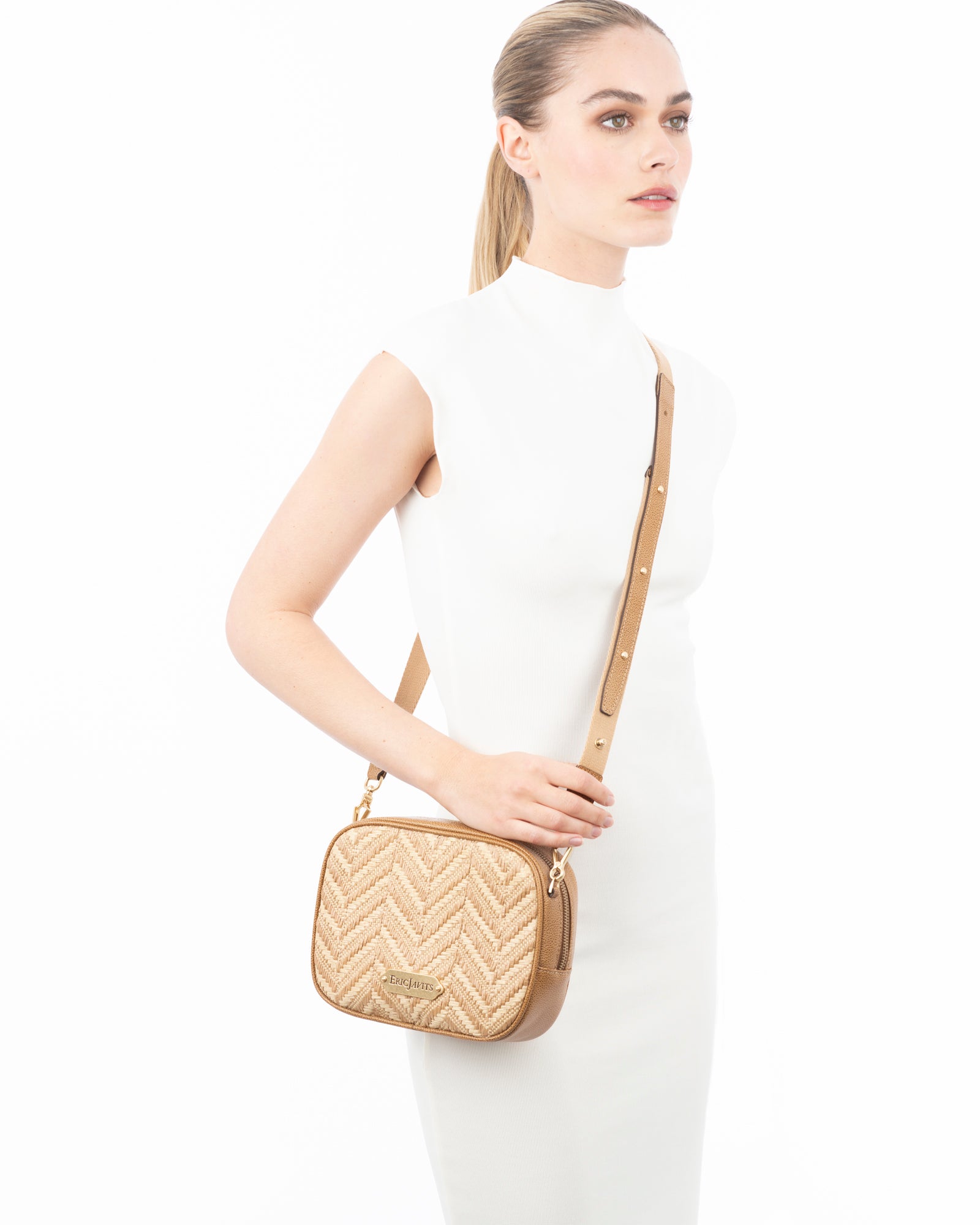 Tog Pouch | Raffia Zip Pouch | Eric Javits