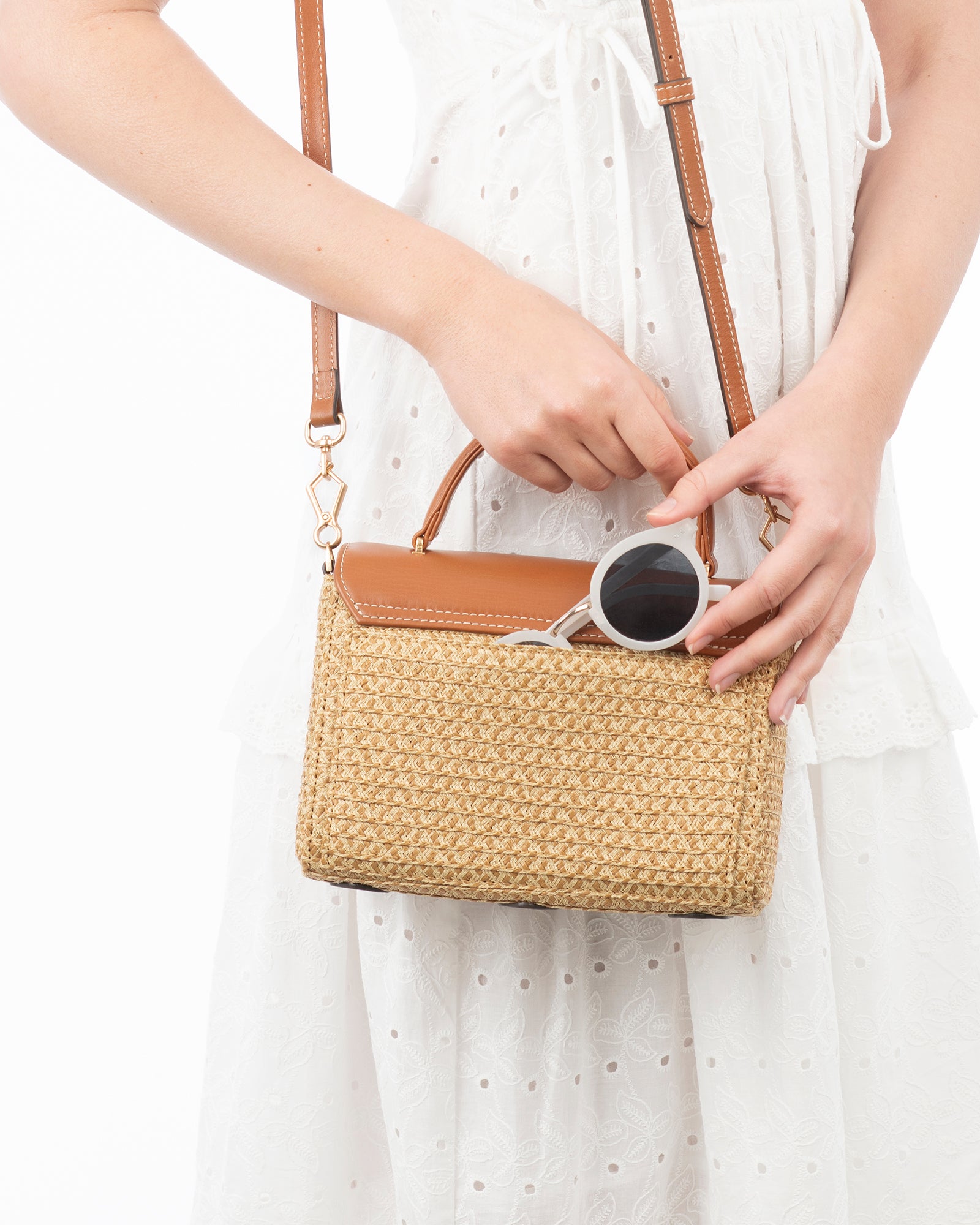 Juju Straw Crossbody I Vintage-Inspired Bag | Eric Javits